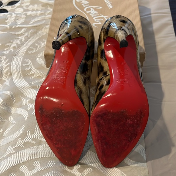 Christian Louboutin animal print heels - Picture 8 of 9